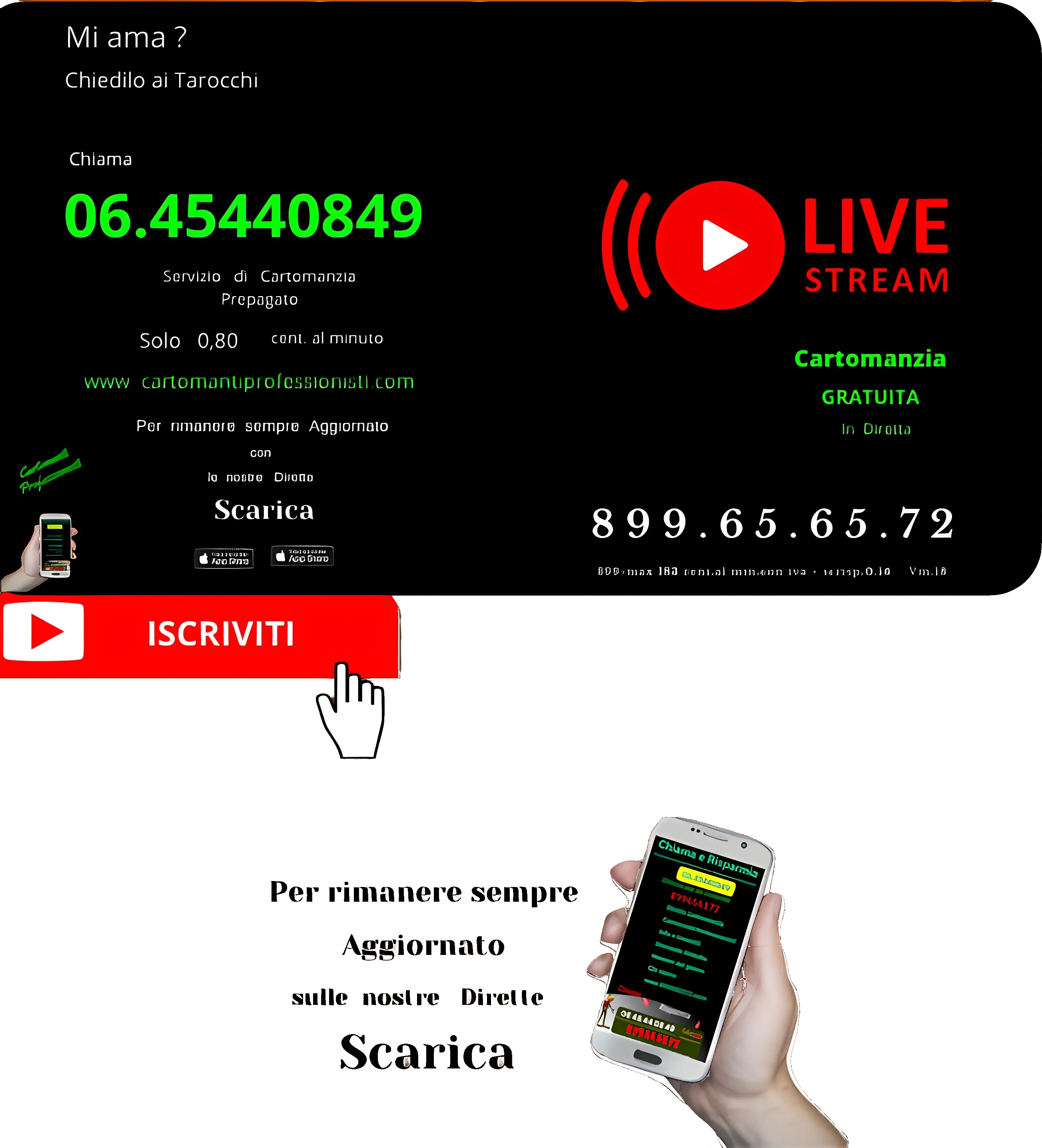 Cartomanzia gratis telefono